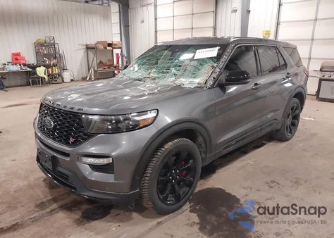 2022 Ford Explorer St из США, поврежденный, VIN 1FM5K8GC5NGA24397